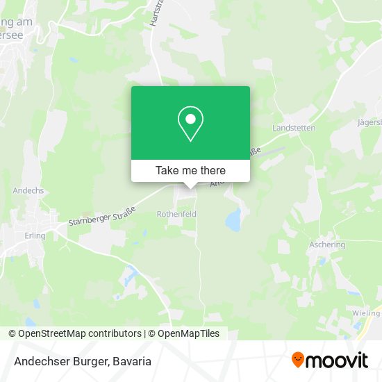 Карта Andechser Burger