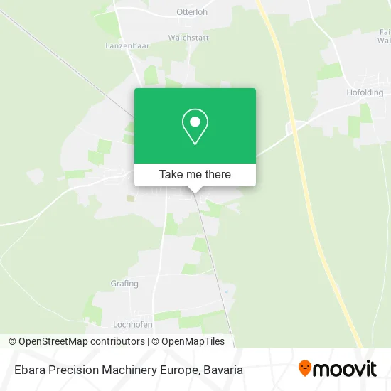 Карта Ebara Precision Machinery Europe