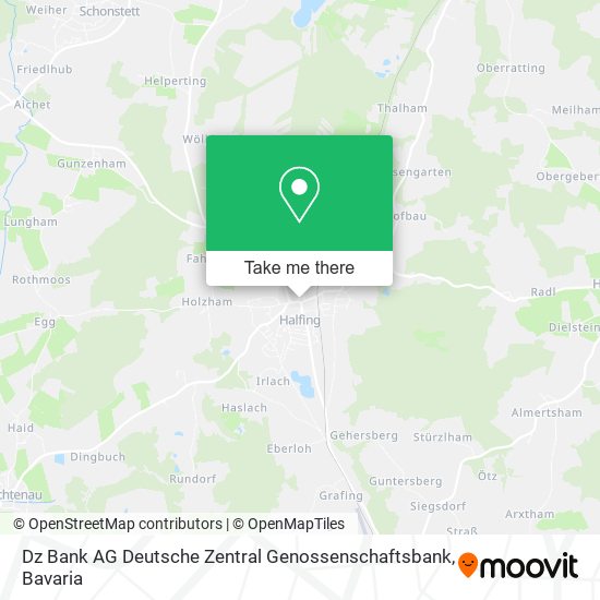 Dz Bank AG Deutsche Zentral Genossenschaftsbank map