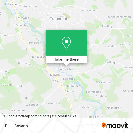 Карта DHL