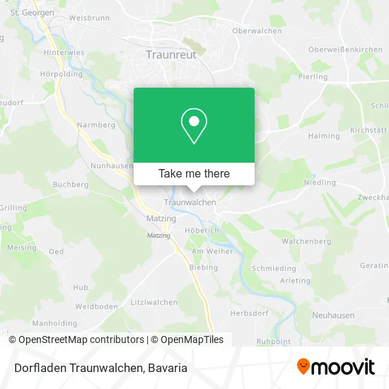 Карта Dorfladen Traunwalchen