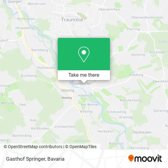 Карта Gasthof Springer