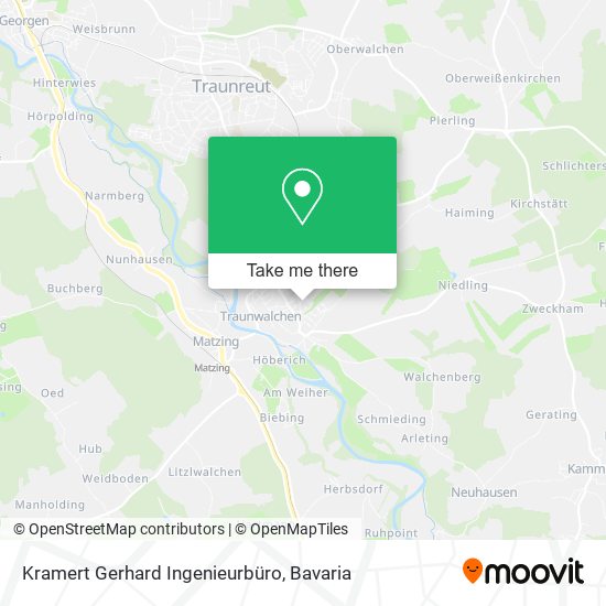 Kramert Gerhard Ingenieurbüro map