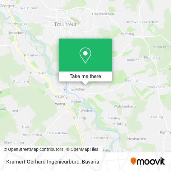 Карта Kramert Gerhard Ingenieurbüro