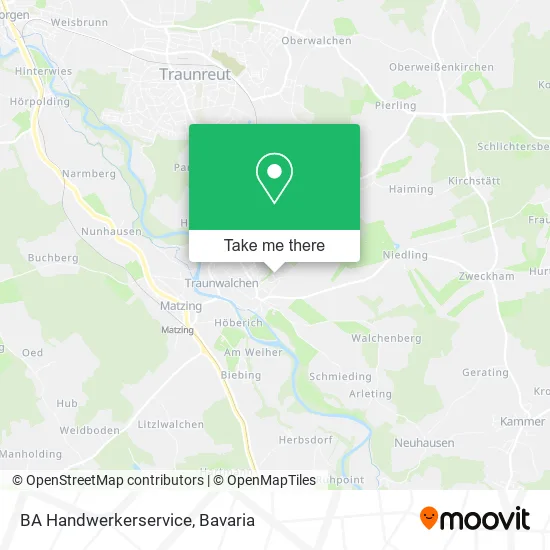 Карта BA Handwerkerservice