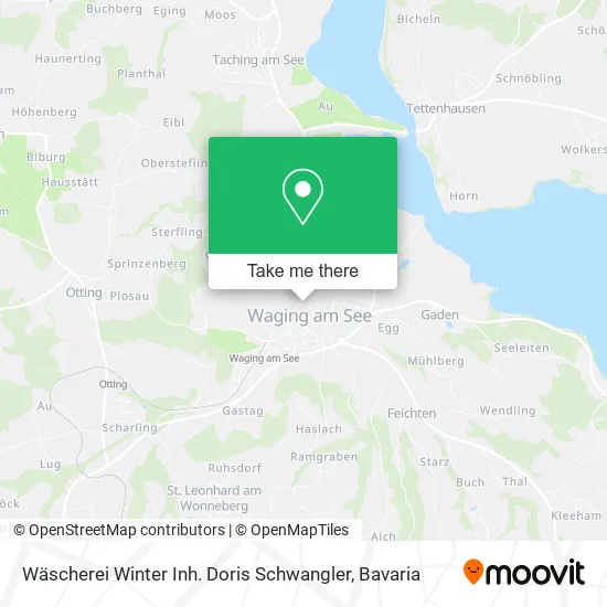 Карта Wäscherei Winter Inh. Doris Schwangler