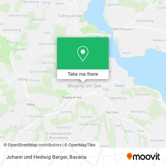 Карта Johann und Hedwig Berger