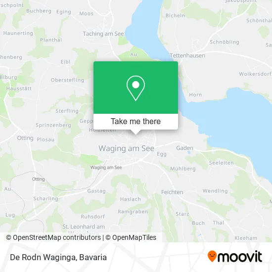 Карта De Rodn Waginga