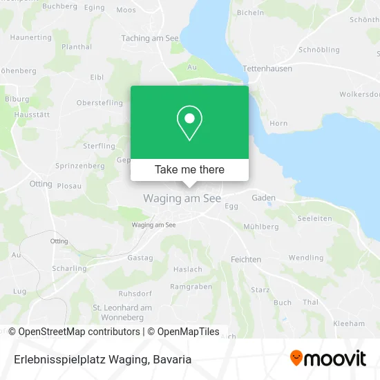 Карта Erlebnisspielplatz Waging