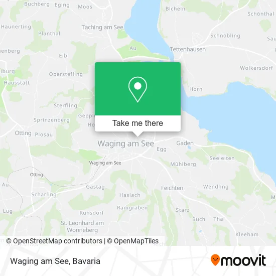 Карта Waging am See