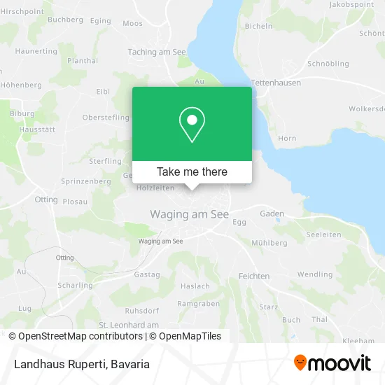 Карта Landhaus Ruperti