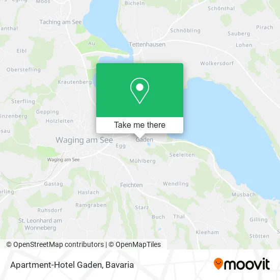 Карта Apartment-Hotel Gaden