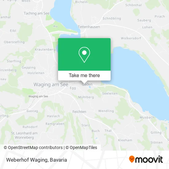 Карта Weberhof Waging