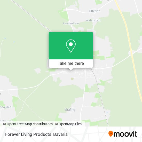 Forever Living Products map