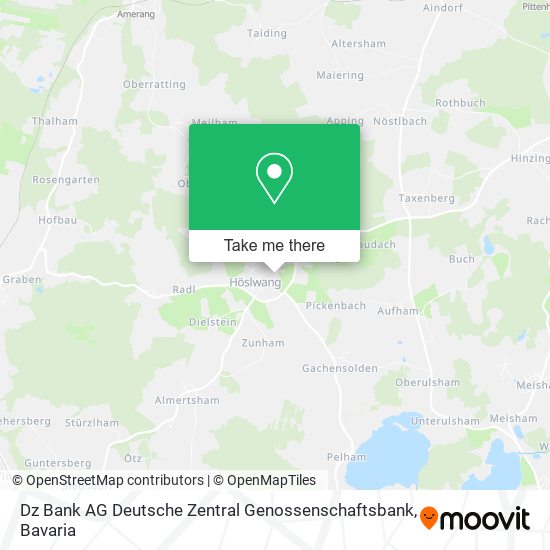 Dz Bank AG Deutsche Zentral Genossenschaftsbank map