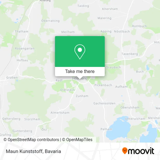 Карта Maun Kunststoff