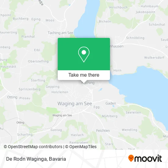 Карта De Rodn Waginga