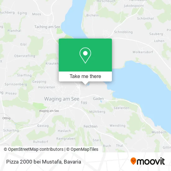 Карта Pizza 2000 bei Mustafa