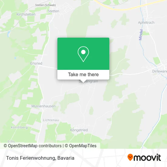 Tonis Ferienwohnung map
