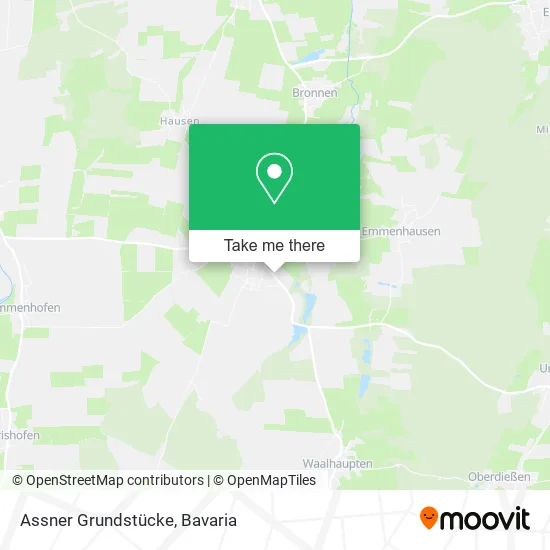 Карта Assner Grundstücke