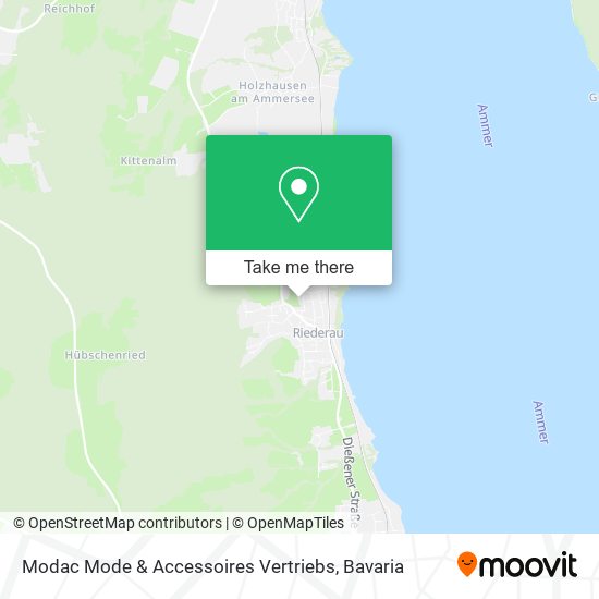Карта Modac Mode & Accessoires Vertriebs