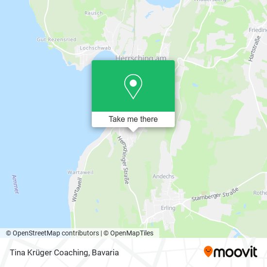 Tina Krüger Coaching map