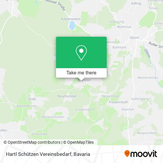 Hartl Schützen Vereinsbedarf map