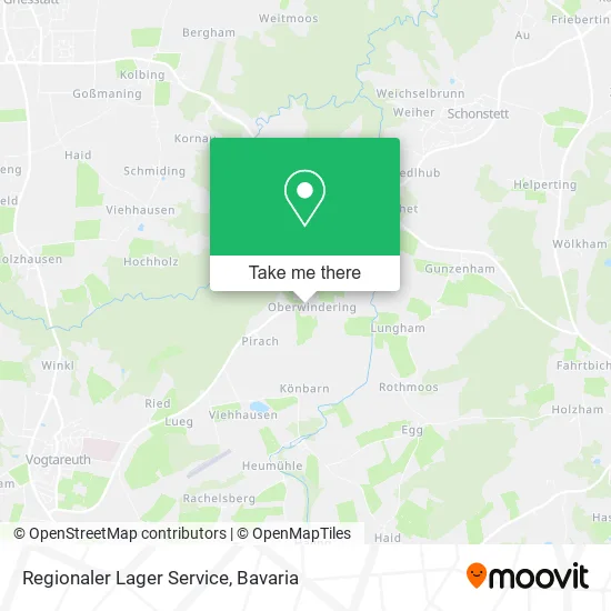 Карта Regionaler Lager Service