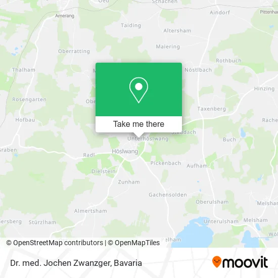 Карта Dr. med. Jochen Zwanzger