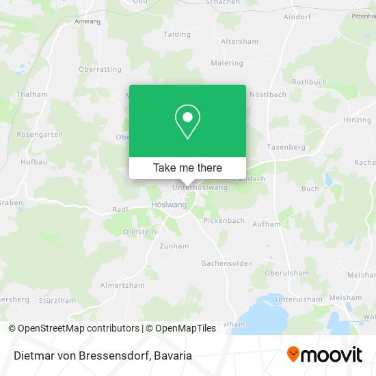 Dietmar von Bressensdorf map