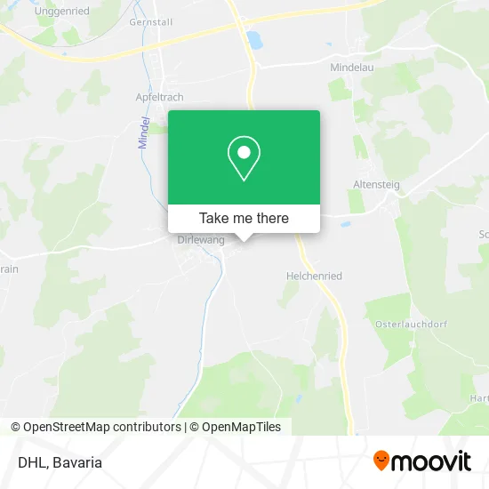 Карта DHL