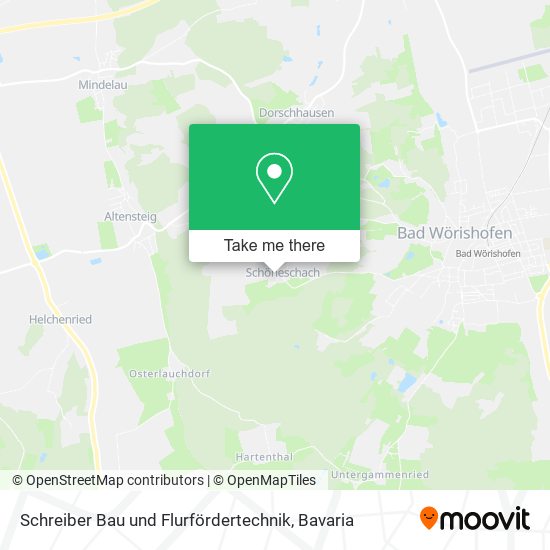 Schreiber Bau und Flurfördertechnik map