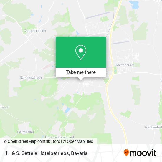 H. & S. Settele Hotelbetriebs map