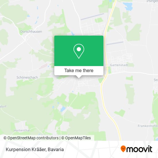 Kurpension Krããer map
