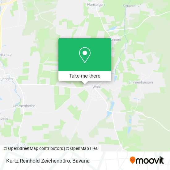 Kurtz Reinhold Zeichenbüro map
