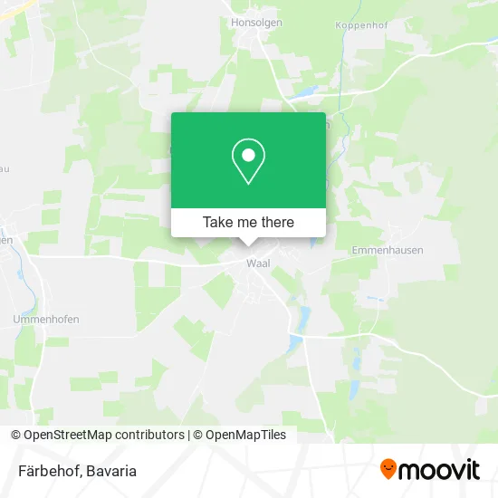 Карта Färbehof