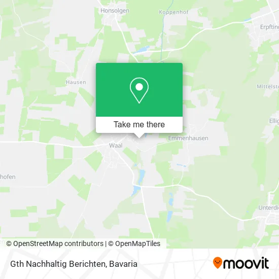 Карта Gth Nachhaltig Berichten