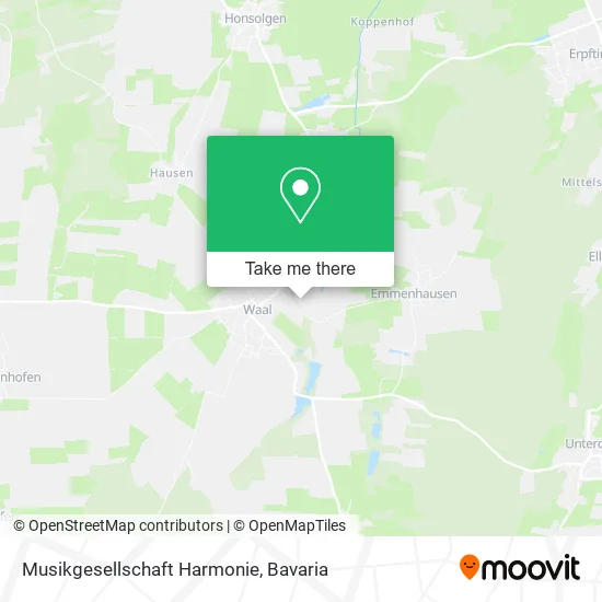 Карта Musikgesellschaft Harmonie