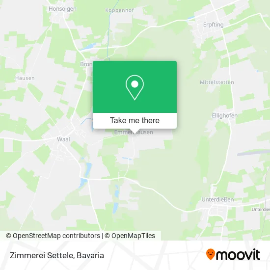 Карта Zimmerei Settele