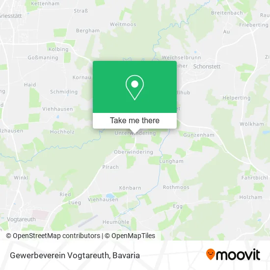 Карта Gewerbeverein Vogtareuth