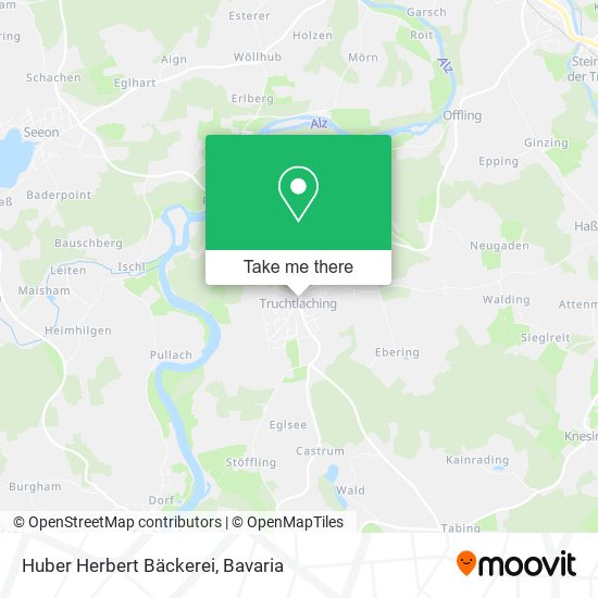 Huber Herbert Bäckerei map