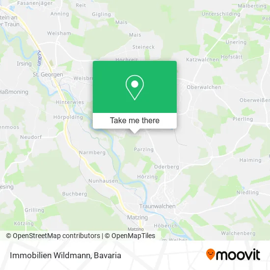 Карта Immobilien Wildmann
