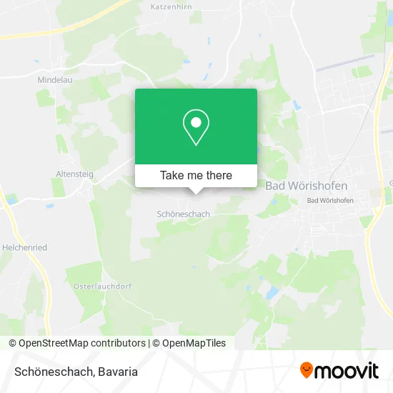 Карта Schöneschach