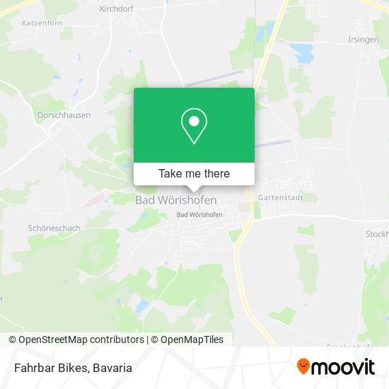 Fahrbar Bikes map