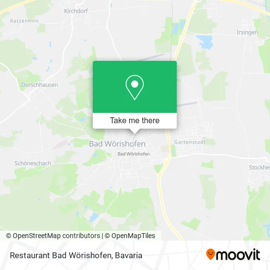 Карта Restaurant Bad Wörishofen