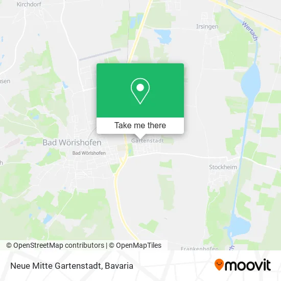 Карта Neue Mitte Gartenstadt