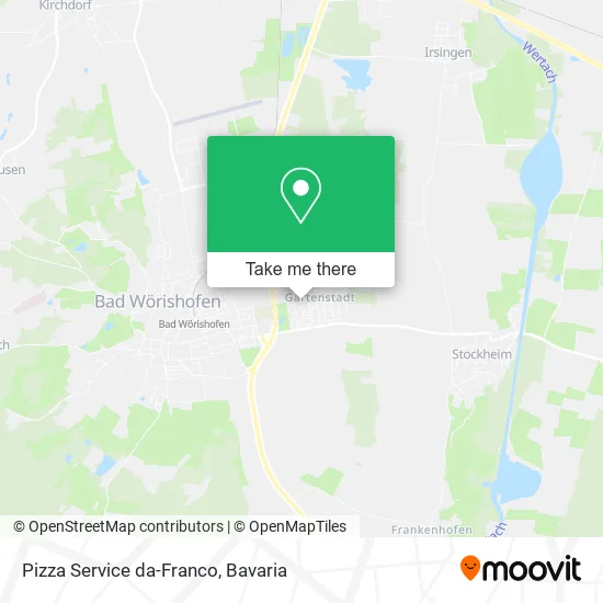 Карта Pizza Service da-Franco
