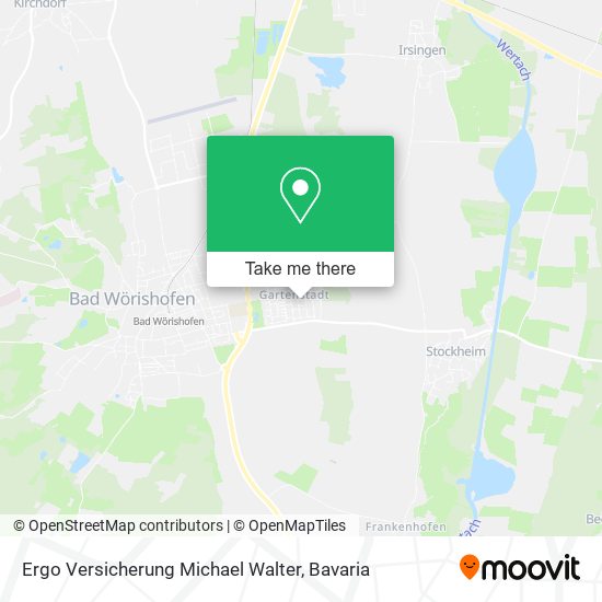 Ergo Versicherung Michael Walter map