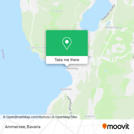 Карта Ammersee