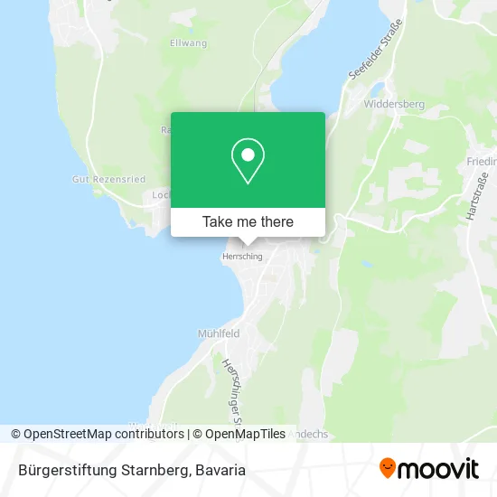 Карта Bürgerstiftung Starnberg